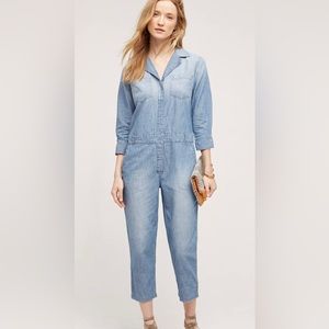 Current Elliot Canal denim jumpsuit designer size 1